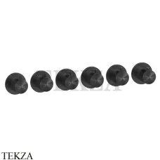 Gessi 316 SHOWER Термостат для душа на 5 выходов, внешняя часть 54340-299, Black XL