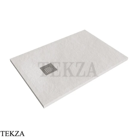 Flaminia CM3 Stone поддон душевой керамический 70×100×3 см, белый Bianco матовый