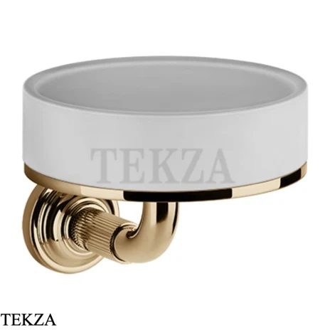 Gessi VENTI20 Мыльница настенная белая 65401-735, Warm Bronze PVD