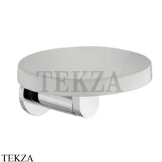Bagno & Associati Carmen Мыльница подвесная, керамика белая CR 122 51, хром глянец