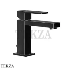 Gessi Rettangolo Смеситель для раковины, с донным клапаном 20001-706, Black Metal