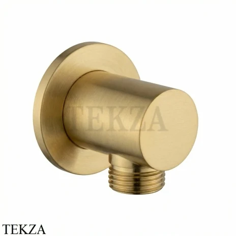 Nicolazzi Doccia Вывод для для гибкого шланга 5527OS, Brushed brass