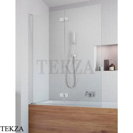Radaway Essenza PND Шторка на ванну складная 120 см, открывание направо, 207212-01R, хром глянец
