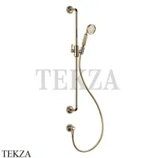 Gessi VENTI20 Штанга в комплекте с душевой лейкой, шланг, вывод 65142-735, Warm Bronze PVD Gessi VENTI20 Штанга в комплекте с душевой лейкой, шланг, вывод 65142-735, Warm Bronze PVD