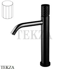 FIMA Carlo Frattini Spillo TECH V Смеситель для раковины, с донным клапаном F3031TLXSVNS, черный матовый