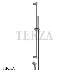 Gessi 316 SHOWER Душевой гарнитур с выводом для шланга 54045-239, Steel Brushed