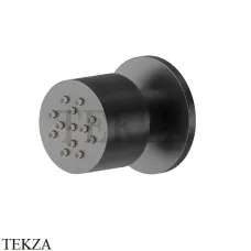 Newform Боковая регулируемая круглая форсунка 553.59.064, PVD Br. Gun Metal