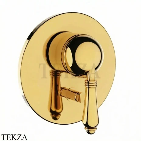 Nicolazzi El Capitan Смеситель для душа. 2 потока, внешняя часть, 3460EXTGB75, золото глянец