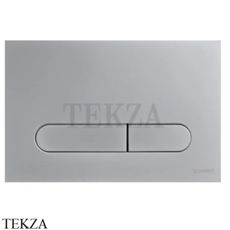 Duravit DuraSystem Клавиша смыва Beta 100, пластик WD50090MC000, хром матовый