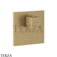 Gessi RETTANGOLO SHOWER Термостат для душа, внешняя часть 43252-726, Warm Bronze Br. PVD