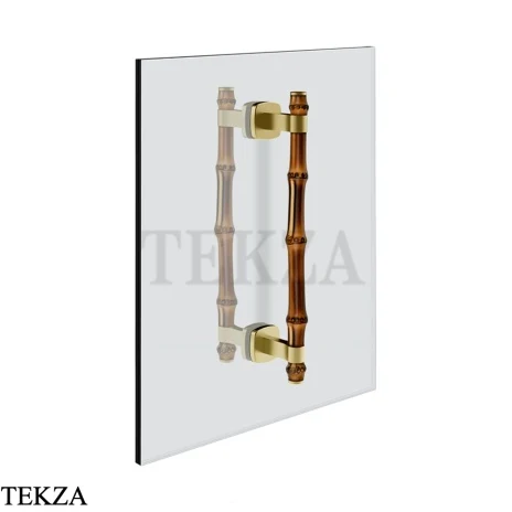 Gessi Jacqueline Полотенцедержатель для крепления на стекло, 20 см 77631-727, шампань Brushed