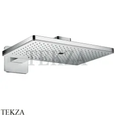 Axor ShowerSolutions Верхний душ прямоугольный 3jet, с держателем, 35276000, хром глянец
