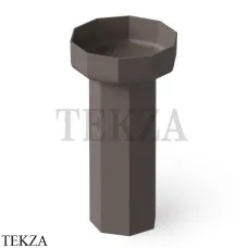 Dea Design Pedestal Basin Раковина напольная Solid Surface DD2025 480 6, Grey Brown №6