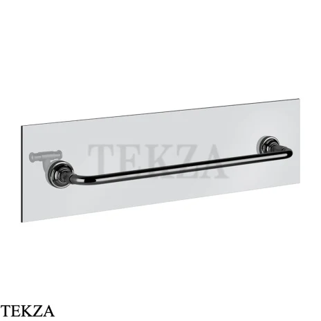Gessi VENTI20 Полотенцедержатель для крепления на стекло, 45 см 65513-706, Black Metal PVD