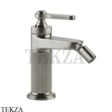 Gessi VENTI20 Смеситель для биде с донным клапаном 65007-149, Finox Brushed Nickel