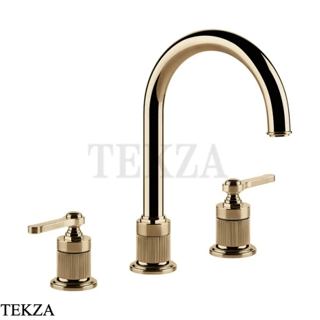 Gessi VENTI20 Смеситель для раковины зонтичный, с донным клапаном 65015-735, Warm Bronze PVD