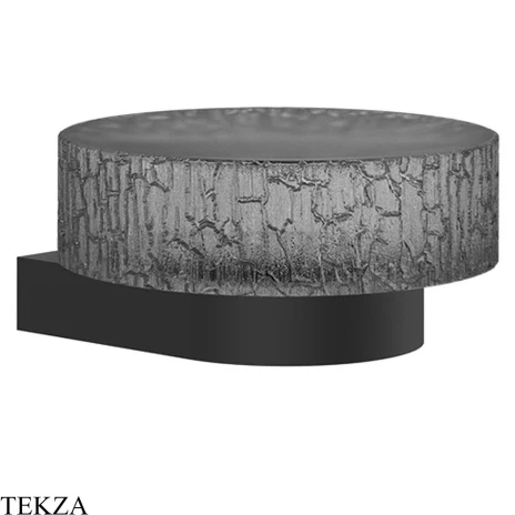 Gessi Incastri Мыльница настенная, Light smoke 75401-299, черный матовый