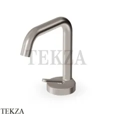 Zucchetti Isy22 Смеситель для раковины, без гарнитуры ZIS1400.C3, brushed nickel