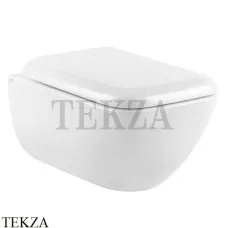 Gessi Goccia Унитаз подвесной, сиденье с микролифтом 39113-518, белый глянец