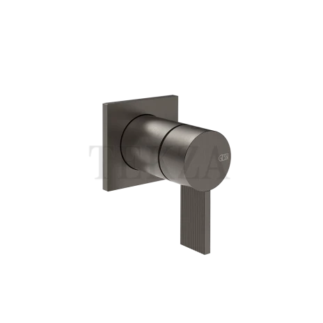 Gessi Inverso RIGATO Смеситель для душа, внешняя часть 73519-707, Black Metal Br. PVD