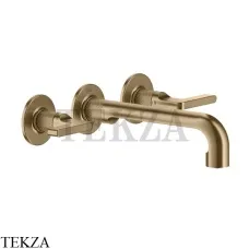 Gessi INCISO Смеситель для раковины излив средний, внешняя часть 58090-726, Warm Bronze Br.