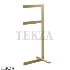 Gessi Rettangolo Стойка напольная для полотенец 20939-726, Warm Bronze Br.