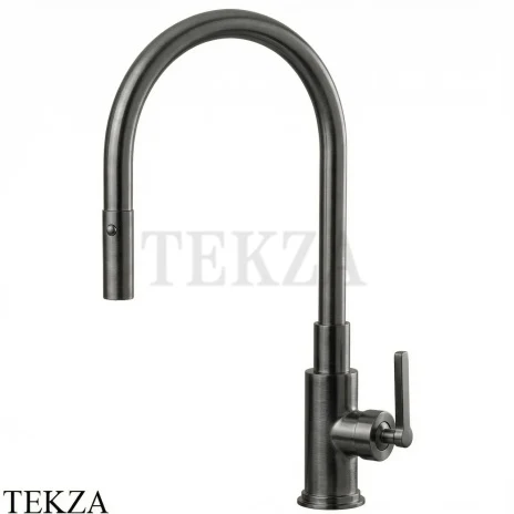 Nicolazzi Cucina Смеситель для кухни с выдвижным душем 3430NKN, Brushed black nikel