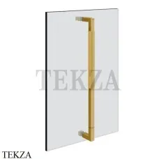 Gessi Shower G Rigato Ручка-держатель на стекло 45 см 67525-716, Gold Br. PVD
