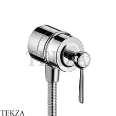 Axor Montreux Fixfit Stop Шланговое подсоединение с клапаном обратного тока 16883000, хром глянец