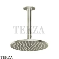 Gessi INCISO SHOWER Верхняя душевая лейка с кронштейном 58152-149, Finox Brushed Nickel