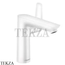 Hansgrohe Talis E Смеситель для раковины, с донным клапаном 71754700, белый матовый