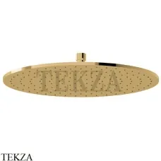 Newform Верхняя круглая лейка D400, без кронштейна 26535.35.099, Silky gold