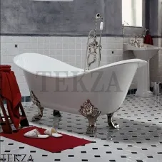 Herbeau IMPERIALE 154 Ванна чугунная на лапах отдельностоящая