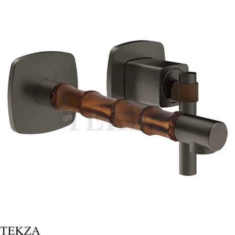 Gessi Jacqueline Смеситель для раковины, внешняя часть 77088-707, black хром Brush