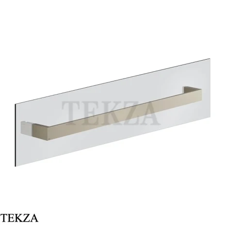 Gessi Rettangolo Полотенцедержатель для крепления на стекло, 60 см 20965-149, Finox Brushed Nickel