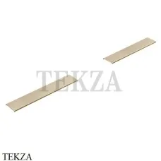 Gessi Shower G Drains Боковая крышка 70см для сливной фитинга, 67053-727, Brass Br. PVD