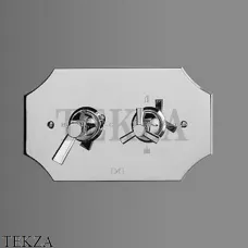 Devon&Devon TIME Термостатический смеситель для душа, 2 потока 2TIME249CR, хром глянец