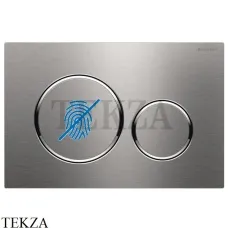 Geberit Sigma20 Клавиша смыва защита от отпечатков, металл 115.882.SN.1, нержавеющая сталь