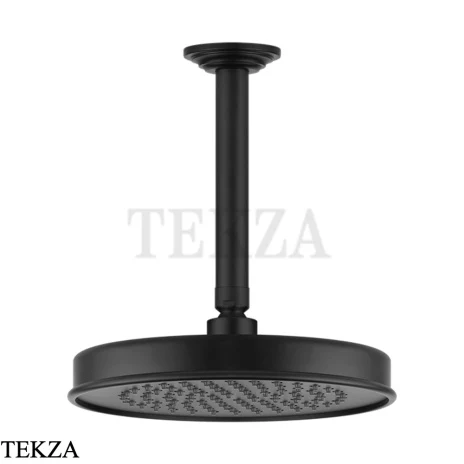 Gessi VENTI20 Верхний душ 200 с потолочным креплением под размер 65150-299, Black XL