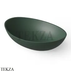 Dea Design Washbasins Раковина настольная овальная Solid Surface DD9039 420 11, Dark Green №11 Dea Design Washbasins Раковина настольная овальная Solid Surface DD9039 420 11, Dark Green №11