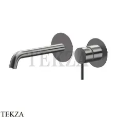 Newform X-Steel 316 Смеситель для раковины, внешняя часть 69628EX.59.064, PVD Brushed gun metal