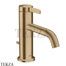 Axor ONE Смеситель для раковины 70, с донным клапаном 48000140, Brushed Bronze