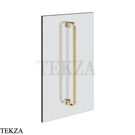 Gessi Perle Полотенцедержатель для крепления на стекло, 45 см 74633-727, шампань Brushed