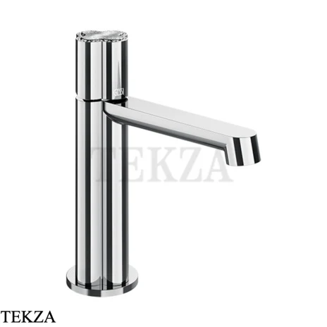 Gessi Ludovica Смеситель для раковины crystals, с донным клапаном 76351-031, хром глянец