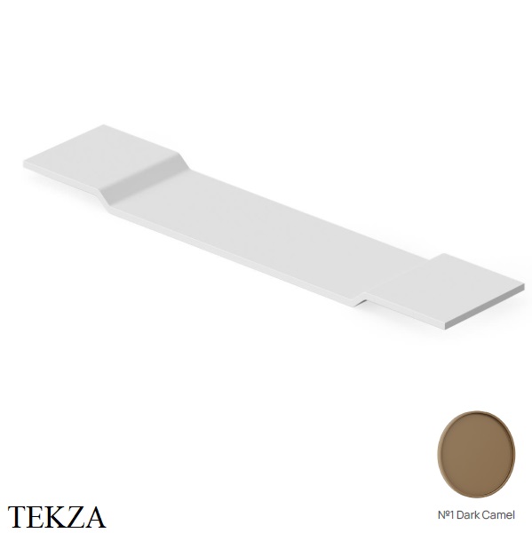 Dea Design Accessories Полка для ванны Solid surface DD3602 940 1, Dark Camel №1