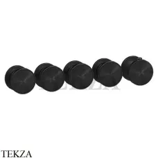 Gessi Origini ACCENT Термостат для душа 4 потока, внешняя часть 66338-299, Black XL