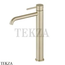 Newform X-Steel 316 Смеситель для раковины высокий, без гарнитура 69615X.59.098, PVD Brushed pale gold