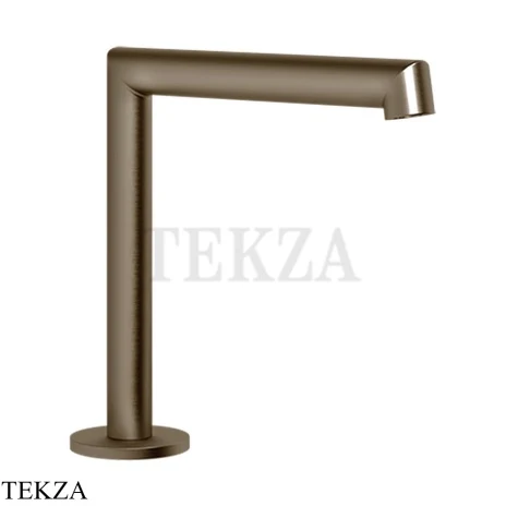 Gessi Ingranaggio-Anello Излив для раковины на столешницу, средний 63321-761, Coffee Bronze Br. PVD