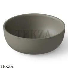 Dea Design Round Ванна отдельностоящая 135x135 см Solid Surface DD8612 1350 4, Light Grey №4