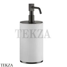 Gessi VENTI20 Дозатор для жидкого мыла настольный белый 65437-707, Black Metal Br. PVD